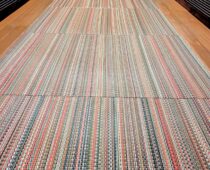 通路のへり無し畳を、積水アースカラー・ボルケーノで表替え